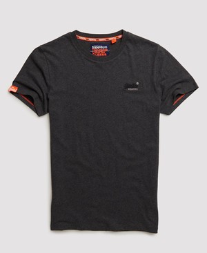 Superdry Orange Label Vintage Embroidery Férfi Pólók Szürke | JZGEC7095